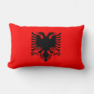 Coussin Rectangle Drapeau de l'Albanie
