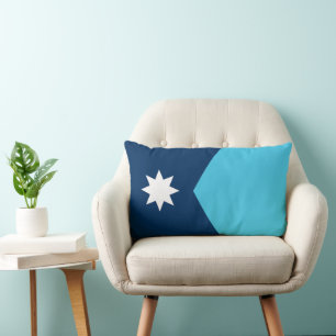 Coussin Rectangle Drapeau de l'État du Minnesota