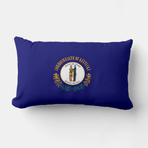 Coussin Rectangle Drapeau d'État du Kentucky