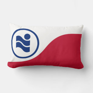 Coussin Rectangle Drapeau d'Irving, Texas