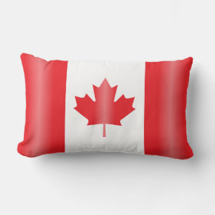 Coussin Rectangle drapeau du Canada