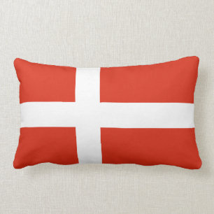 Coussin Rectangle Drapeau du Danemark