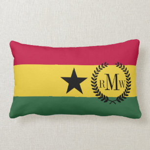 Coussin Rectangle Drapeau du Ghana
