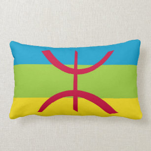 Coussin Rectangle drapeau ethnique de berber