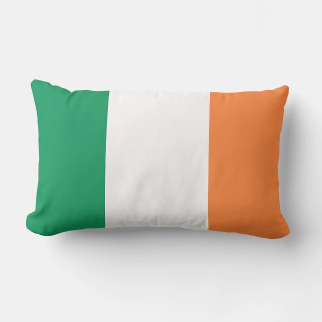 Coussin Rectangle Drapeau irlandais (Recto)