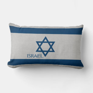 Coussin Rectangle Drapeau Israël