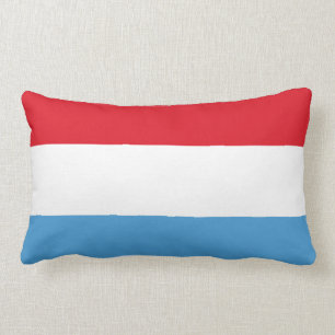 Coussin Rectangle Drapeau luxembourgeois