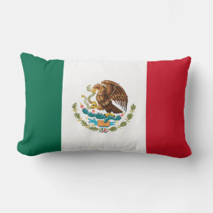 Coussin Rectangle Drapeau Mexicain - Drapeau du Mexique