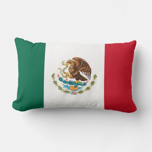 Coussin Rectangle Drapeau mexicain - Drapeau mexicain (Recto)