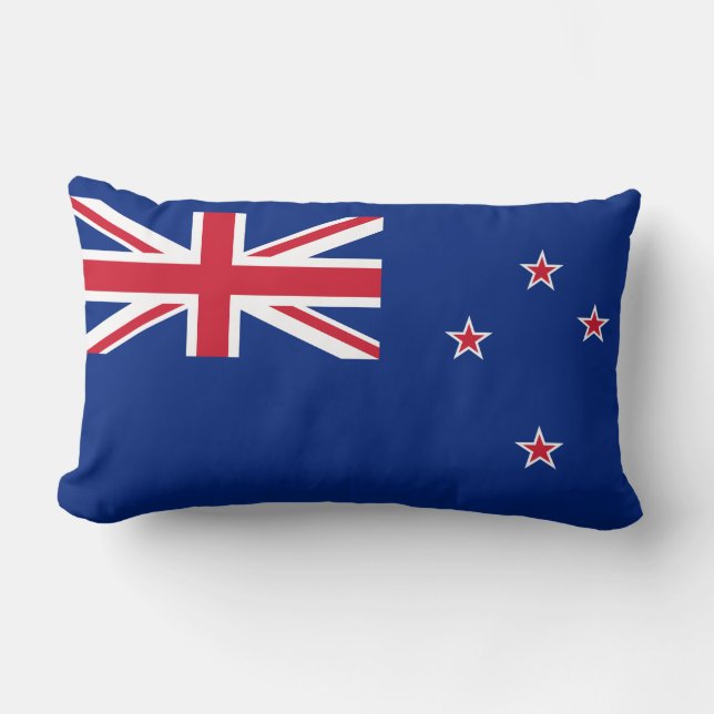 Coussin Rectangle Drapeau néo-zélandais (Recto)