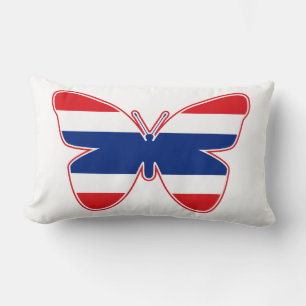 Coussin Rectangle Drapeau papillon thaïlandais