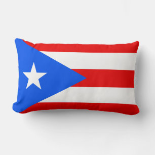 Coussin Rectangle Drapeau portoricain (Porto Rico)