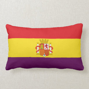 Coussin Rectangle Drapeau républicain espagnol - Bandera República