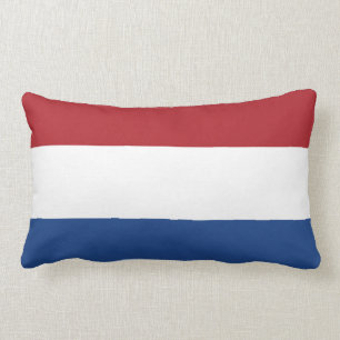 Coussin Rectangle Drapeau simple néerlandais