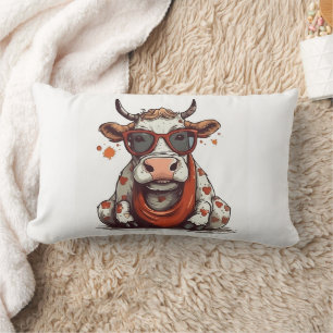 Coussin Rectangle 🛌 💤 "Dreamy Dairy" Cow Cushion 💤