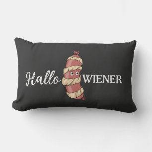 Coussin Rectangle Drôle Halloween Hotdog maman Hallowiener Pun