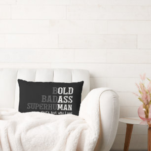 Coussin Rectangle Drôle Vieux Dit Gag Cadeau Papa Fête des pères