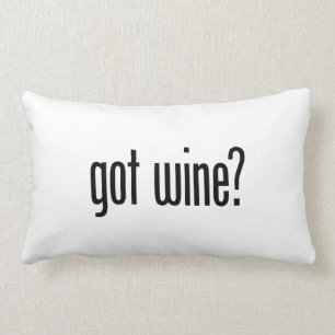 Coussin Rectangle du vin
