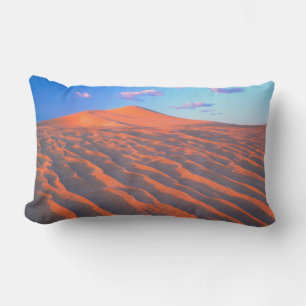 Coussin Rectangle Dunes de Dumont, dunes de sable et nuages