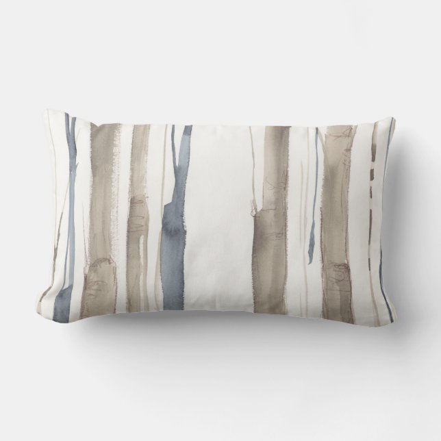 Coussin Rectangle Duo Tone Trees II (Recto)