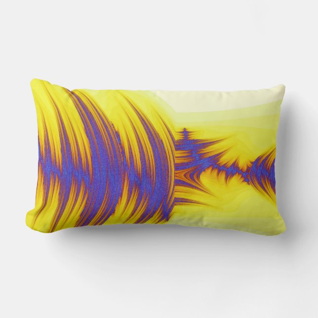 COUSSIN RECTANGLE EAU DE FLUX (Recto)