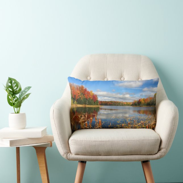 Coussin Rectangle Eau | Mabel Lake Canada (Chaise)