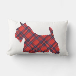 Coussin Rectangle écossais Terrier Stewart Tartan