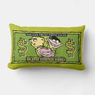 Coussin Rectangle Ed, Edd, n Eddy Dollar Bill