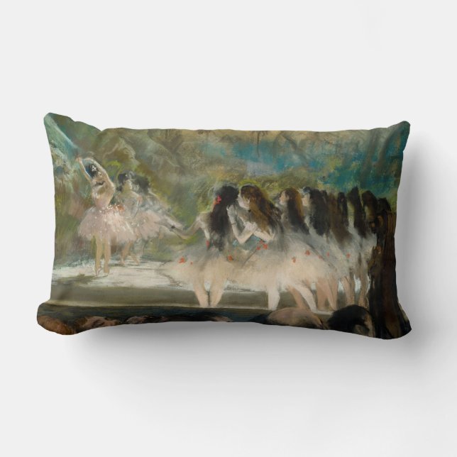 Coussin Rectangle Edgar Degas - Ballet à l'Opéra de Paris (Recto)
