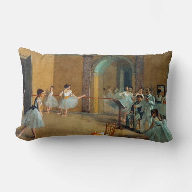 Coussin Rectangle Edgar Degas Le Foyer de la Danse à l'Opéra (Recto)