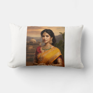 Coussin Rectangle Élégance dans le style : Une touche de beauté" "Fe