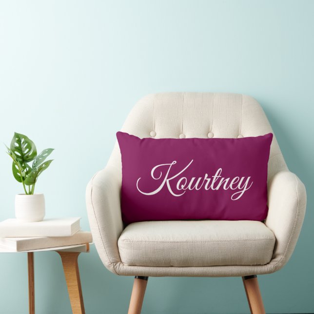 COUSSIN RECTANGLE ÉLÉGANT CLASSIQUE MODERNE STYLE PERSONNALISÉ COULE (Chaise)