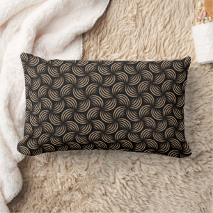 Coussin Rectangle Élégant Motif rétro 3D