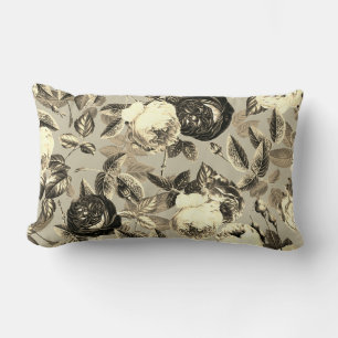 Coussin Rectangle Élégant Rose beige Vintage