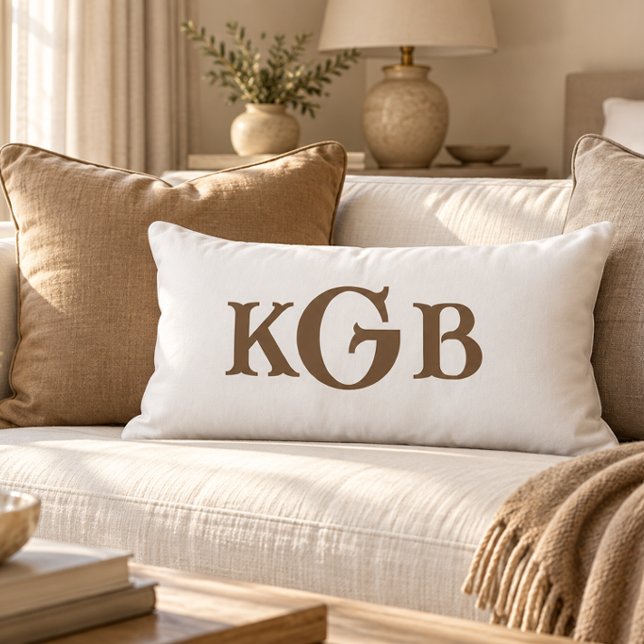 Coussin Rectangle Élégante couverture blanche personnalisée avec mon (Créateur téléchargé)