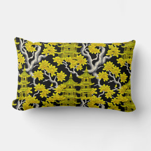Coussin Rectangle Élégante pagode chinoise