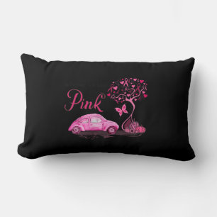 Coussin Rectangle En Octobre Nous Portons Pink Truck Arbre Cancer Du