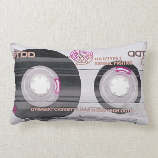 Coussin Rectangle Enregistreur à cassettes de vieille école