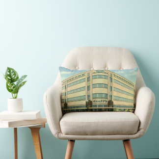 Coussin Rectangle Entreprise de vintage, magasin à rayons Knapp