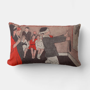 Coussin Rectangle Épingler la queue Âne Vintage Enfants
