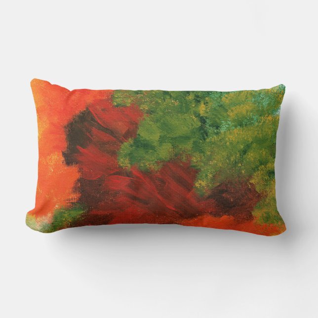 Coussin Rectangle Équinoxe D'Automne De La Décoration D'Origine Art  (Recto)