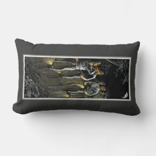 Coussin Rectangle Équipe cycliste Nocturnal 1890