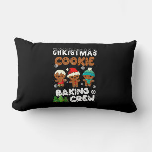 Coussin Rectangle Équipe de boulangerie de Noël cadeau de noël