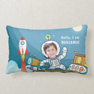Coussin Rectangle Espace des astronautes de fusées Espace photo pers