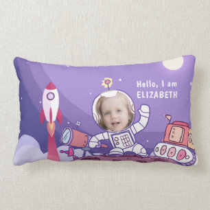 Coussin Rectangle Espace des astronautes de fusées Espace photo pers