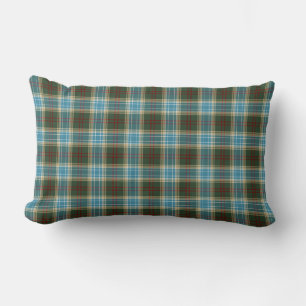 Coussin Rectangle État du Michigan Tartan
