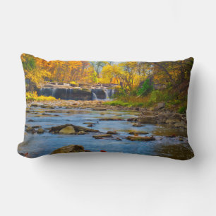 Coussin Rectangle États-Unis, Indiana. Cataract Falls State Recreati