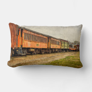 Coussin Rectangle États-Unis, Indiana. Le Musée du chemin de fer de 
