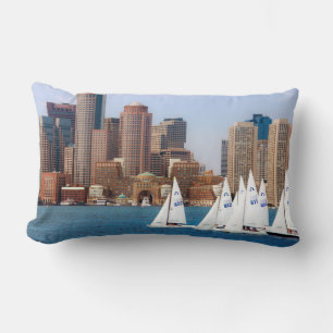 Coussin Rectangle États-Unis, Massachusetts. Skyline 4 de Boston Wa