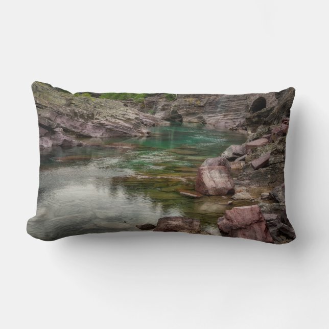 Coussin Rectangle États-Unis, Montana, Glacier National Park 2 (Recto)